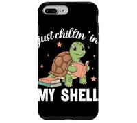 Carcasa para iPhone 7 Plus/8 Plus Amante de los Libros Just Chillin In My Shell Turtle