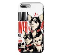 Carcasa para iPhone 7 Plus/8 Plus Amante de los Perros Chihuahua Power, pequeños Pero poderosos