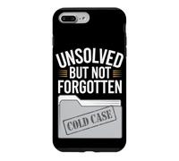 Carcasa para iPhone 7 Plus/8 Plus Amante del Crimen Verdadero y Amante del Misterio sin Resolver