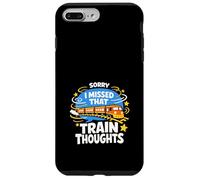 Carcasa para iPhone 7 Plus/8 Plus Amante del Tren Viajero Vida Tren Viaje Amante del Tren