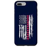 Carcasa para iPhone 7 Plus/8 Plus Amante patriótico de la Bandera Americana de los Estados Unidos de
