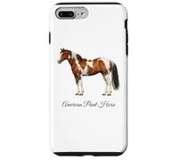 Carcasa para iPhone 7 Plus/8 Plus American Paint Horse Hermosa Ecuestre