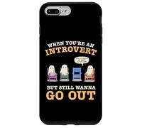 Carcasa para iPhone 7 Plus/8 Plus Amistad Torpe Kawaii Fantasma Amigo-Grupo Olvidadizo Bestie
