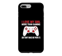 Carcasa para iPhone 7 Plus/8 Plus Amo a mi Chica más Que Jugar Pero no me Hagas demostrarlo