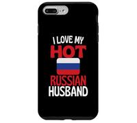 Carcasa para iPhone 7 Plus/8 Plus Amo a mi Marido Ruso Caliente Relación Divertida con Rusia