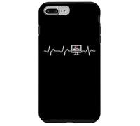 Carcasa para iPhone 7 Plus/8 Plus Amo Matemáticas PC Heartbeat - Matemáticas Computer ECG