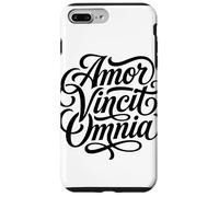 Carcasa para iPhone 7 Plus/8 Plus Amor Vincit Omnia El Amor Conquista Todo el día de San Valentín