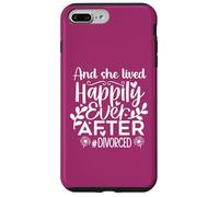 Carcasa para iPhone 7 Plus/8 Plus and She Lived Happily Ever After Divorced In My Divorced Era
