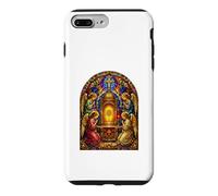 Carcasa para iPhone 7 Plus/8 Plus Ángeles En Sagrado Tabernáculo Catedral Gótica Icono Arte Oración