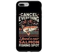 Carcasa para iPhone 7 Plus/8 Plus Angler Cancelar Todo lo Que encontré un Nuevo Lugar de Pesca de salmón