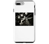 Carcasa para iPhone 7 Plus/8 Plus Angus Young ACDC Back Street Crawler Tour por Dick Barnatt