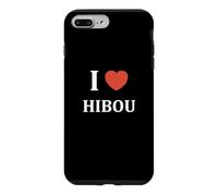 Carcasa para iPhone 7 Plus/8 Plus Animaux J'aime Hibou Humour i Love Hibou
