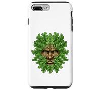 Carcasa para iPhone 7 Plus/8 Plus Antiguo Bosque Cara Pagana Naturaleza Espíritu Celta Popular Regalo