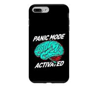 Carcasa para iPhone 7 Plus/8 Plus Anxiety Humor Panic Mode Activated Brain