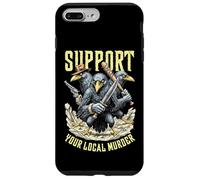 Carcasa para iPhone 7 Plus/8 Plus Apoya tu Asesinato Local de Cuervos Divertidos pájaros sarcásticos