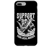Carcasa para iPhone 7 Plus/8 Plus Apoya tu Asesinato Local de Cuervos Divertidos pájaros sarcásticos