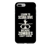 Carcasa para iPhone 7 Plus/8 Plus Aprende a bucear Rescue Diver Humor Submarino