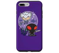 Carcasa para iPhone 7 Plus/8 Plus Aquaman Movie Chibi Black Manta and Ocean Master