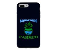 Carcasa para iPhone 7 Plus/8 Plus Aquaponic Farmer Cultivador hidropónico de Agricultura sostenible