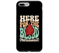 Carcasa para iPhone 7 Plus/8 Plus Aquí para el técnico de Laboratorio de flebotomía en Sangre Hematología