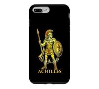 Carcasa para iPhone 7 Plus/8 Plus Aquiles Mito Griego La Ilíada Odisea Trojan Guerra Mitología