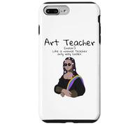 Carcasa para iPhone 7 Plus/8 Plus Arte Profesor Definición Mona Lisa Artista Divertido Enseñar Arte