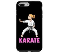 Carcasa para iPhone 7 Plus/8 Plus Artes Marciales Japonesas: Chica Luchadora De Karate
