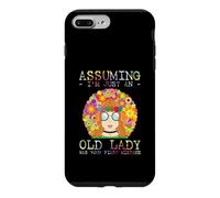 Carcasa para iPhone 7 Plus/8 Plus Assuming I'm Just An Old Lady Was Your First Mistake Hippie