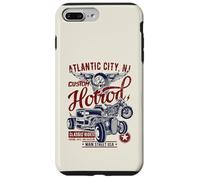 Carcasa para iPhone 7 Plus/8 Plus Atlantic City NJ Hotrod - Diseño Vintage para Coche y Motocicleta