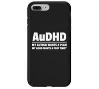 Carcasa para iPhone 7 Plus/8 Plus AuDHD Autismo TDAH Mentes neurodivergentes