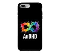Carcasa para iPhone 7 Plus/8 Plus AuDHD Rainbow Double Infinity Splash - Arte para Adultos
