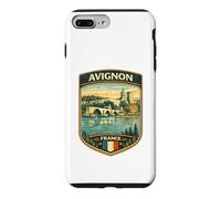 Carcasa para iPhone 7 Plus/8 Plus Aviñón Francia Vacaciones Familiares a Aviñón francés
