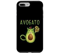 Carcasa para iPhone 7 Plus/8 Plus Avogato Cinco De Mayo Regalo Cinco De Meow Avogato Cat Aguacate