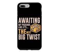 Carcasa para iPhone 7 Plus/8 Plus Awaiting MY Package Like IT S The Next Big Twist