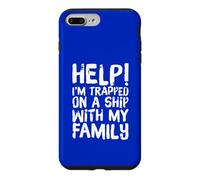 Carcasa para iPhone 7 Plus/8 Plus Ayuda Divertida atrapada en un Barco Vacaciones Familiares Crucero Viaje