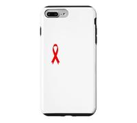 Carcasa para iPhone 7 Plus/8 Plus Ayudas de Combate contra la Colmena Ayuda a la Cinta roja del Guerrero - Día Mundial del SIDA