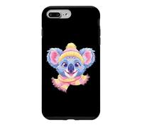Carcasa para iPhone 7 Plus/8 Plus Azul Giraffe Retrato Animal Lover Graphic Gafas Rosa