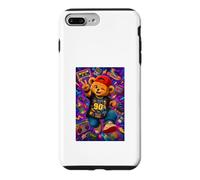 Carcasa para iPhone 7 Plus/8 Plus Back to The 90s Teddy Bear Retro Nostalgia