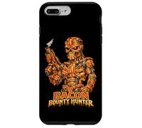 Carcasa para iPhone 7 Plus/8 Plus Bacon Bounty Hunter Robot Cyborg Carne de Cerdo Día del Padre