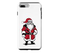 Carcasa para iPhone 7 Plus/8 Plus Bad Santa Claus Vikingo Berserker Look - Figura Decorativa
