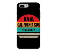 Carcasa para iPhone 7 Plus/8 Plus Baja California Sur México Retro Vintage Baja California Sur