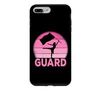 Carcasa para iPhone 7 Plus/8 Plus Banda de música para niñas Color Guard Flag Corps Winter Guard