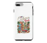 Carcasa para iPhone 7 Plus/8 Plus Bandera Cubana Herencia de Cuba Orgullo Latino