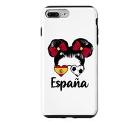 Carcasa para iPhone 7 Plus/8 Plus Bandera de España Chica Orgullosos Aficionados Españoles