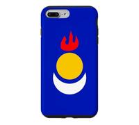 Carcasa para iPhone 7 Plus/8 Plus Bandera de la Independencia de Mongolia Interior China PCCh Genocidio Cultural