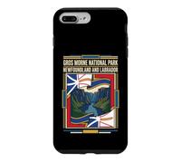 Carcasa para iPhone 7 Plus/8 Plus Bandera de Terranova y Labrador del Parque Nacional Gros Morne