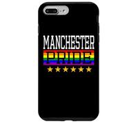 Carcasa para iPhone 7 Plus/8 Plus Bandera del Arco Iris LGBT de Manchester Pride Gay Lesbianas Queer