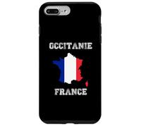 Carcasa para iPhone 7 Plus/8 Plus Bandera Envejecida de Francia Occitanie Pride