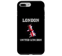 Carcasa para iPhone 7 Plus/8 Plus Bandera Envejecida del Reino Unido Orgullo de Londres