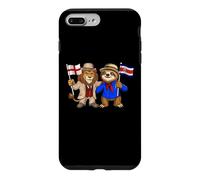 Carcasa para iPhone 7 Plus/8 Plus Bandera Inglaterra Costa Rica Raíces inglesas Reino Unido